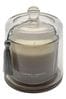Grey Tregaron Lustre 230g Candle with Clear Cloche