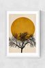 East End Prints Yellow Nature Wall Set