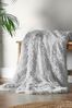 Catherine Lansfield Silver So Soft Cuddly Throw