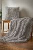 Catherine Lansfield Silver So Soft Cuddly Throw