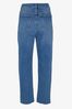 Mint Velvet Blue Indigo Straight Raw Jeans