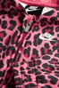 Nike Baby Leopard Print Fleece Pramsuit