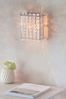 Gallery Direct Silver Kimbie Wall Light