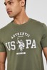 U.S. Polo Assn. Green Authentic Uspa T-Shirt