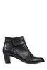 Regarde Le Ciel Womens Black Sonia-23 Studded Leather Ankle Boots
