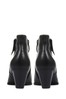 Regarde Le Ciel Womens Black Sonia-23 Studded Leather Ankle Boots