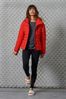 Superdry Red Classic Faux Fur Fuji Jacket