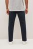 Blue Black Straight Coloured Stretch Jeans
