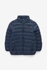 Navy Blue Shower Resistant Puffer Jacket (3-17yrs)