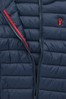 Navy Blue Shower Resistant Puffer Jacket (3-17yrs)