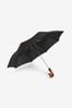 Black Wooden Handle Umbrella