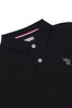 U.S. Polo Assn. Black Core Pique Polo Shirt