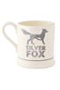Emma Bridgewater Cream Silver Fox Half Pint Mug