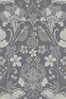 Arthouse Grey Folk Floral Wallpaper Wallpaper