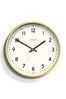 Jones Clocks Yellow Jam Fizzy Yellow Wall Clock