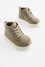 Stone Wide Fit (G) Warm Lined Chukka Boots