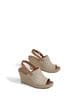 TOMS Natural Oxford Leather Monica Sandals