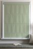 Sage Green Chenille Made to Measure Roman Blind