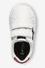 White Wide Fit (G) Star Touch Fastening Shoes