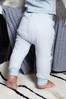 The Little Tailor Blue Yarn Dyed Stripe Jersey Slouch Pants