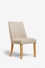 Set of 2 Wolton Dining Chairs With Natural Legs
