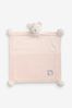 The Little Tailor Pink Baby Ted Toy Comforter
