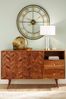 Pacific Lifestyle Sheesham Wood Honeycomb Design Sideboard