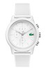 Lacoste.12.12 White Silicone Watch