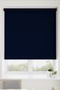 Midnight Blue Haig Made To Measure Blackout Roller Blind