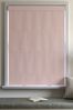 Dusky Pink Cotton Made To Measure Roman Blind