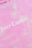Juicy Couture Pink Tie Dye Tee Dress