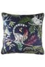 Evans Lichfield Blue Jungle Lemur Velvet Polyester Filled Cushion