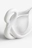 White Contemporary Swan Large Ornament Sculpture