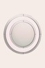 Clear Evie Small Round Mirror