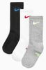 Nike Kids Cushioned Crew Socks Three Pack
