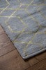 Gallery Home Grey Winchester Gold Geo Rug