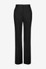 Black Tailored Boot Cut Trousers