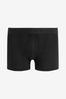 Signature Black Bamboo A-Front Boxers 4 Pack