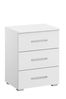 Cameron 3 Drawer Bedside Table by Rauch