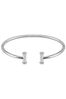 BOSS Polished Stainless Steel Bangle