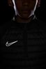 Nike Black/White Therma-FIT Training Drill Top