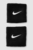 Nike Black Swoosh Wristband
