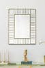 Gold Clemence Beaded Mirror