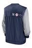 Nike Natural New York Yankees Rewind Warm Up Pullover Jacket