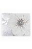 Art For The Home White Grey Bloom Canvas