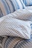 Linen House Indigo Blue Northbrook Global Nomad Duvet Cover And Pillowcase Set