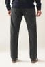 Black Straight Fit Essential Stretch Jeans