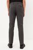 Grey Skinny Machine Washable Plain Front Smart One Trousers