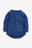 Blue 5 Pack Long Sleeve T-Shirts (3mths-7yrs)