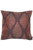 Prestigious Textiles Tigers Eye Red Treasure Jacquard Feather Filled Cushion